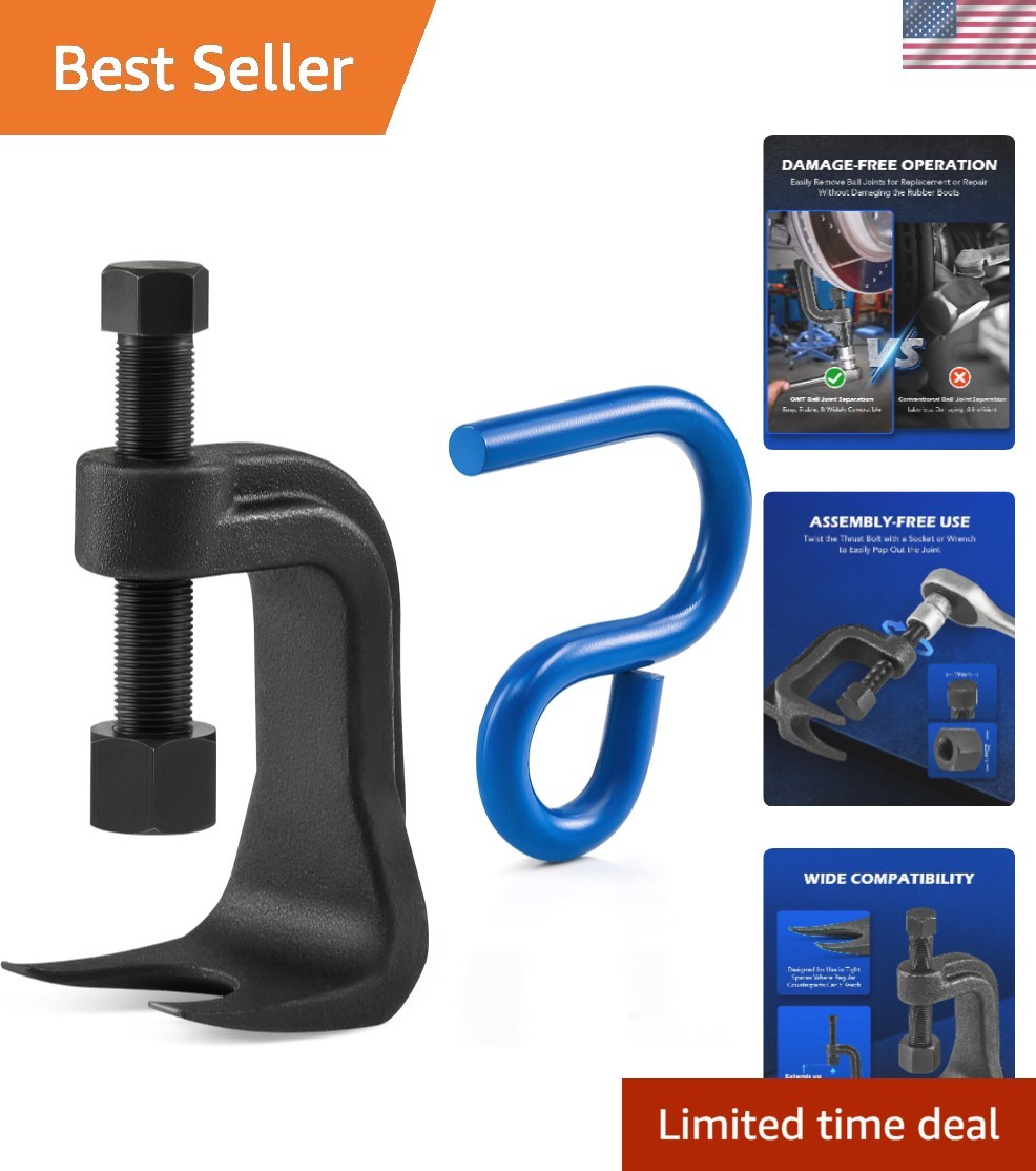 Universal Ball Joint Puller with Lower Control Arm Prying Tool 2-3/8 in.