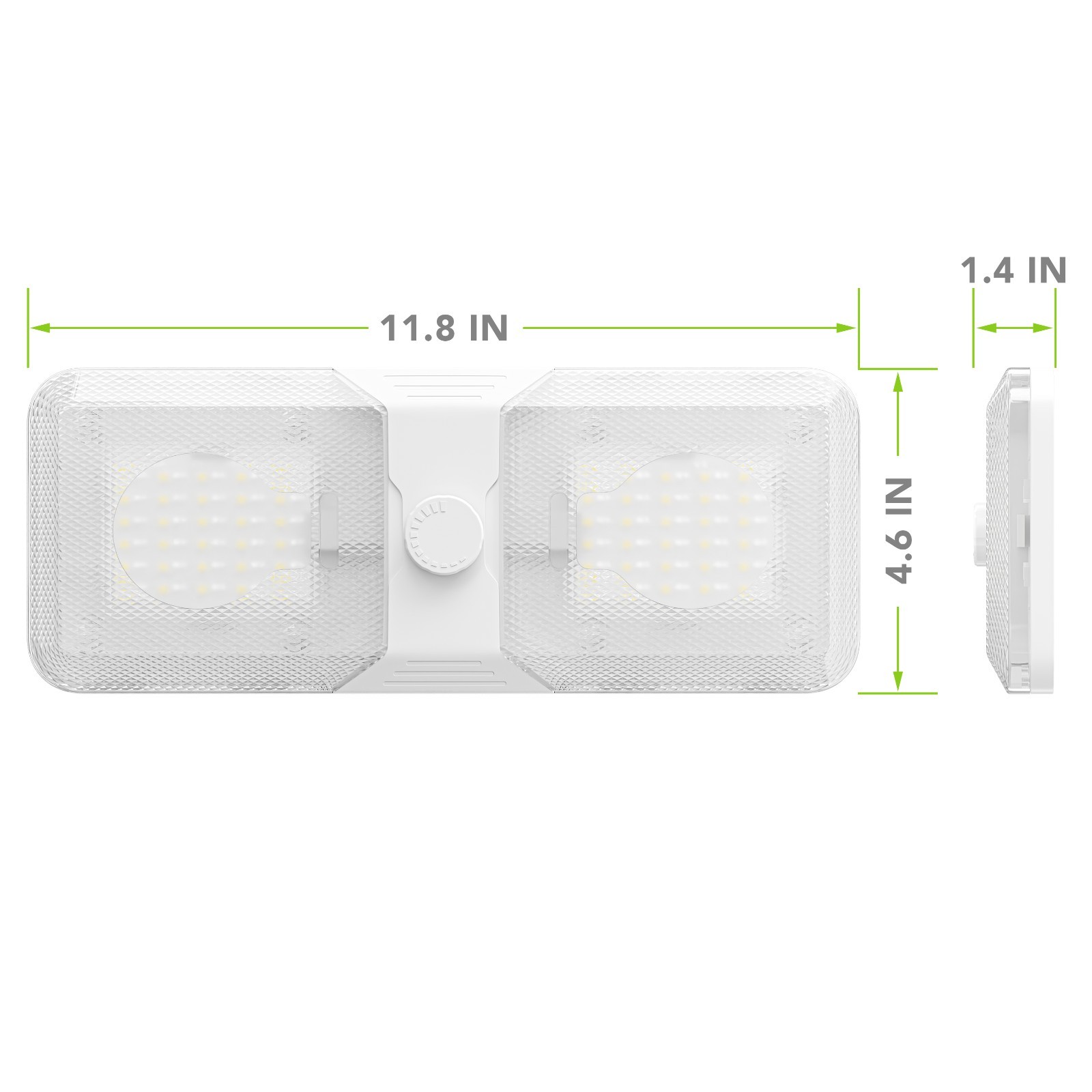 5 Pack Upgraded Super Bright DC 12V Led RV Ceiling Double Dome Light RV Interior