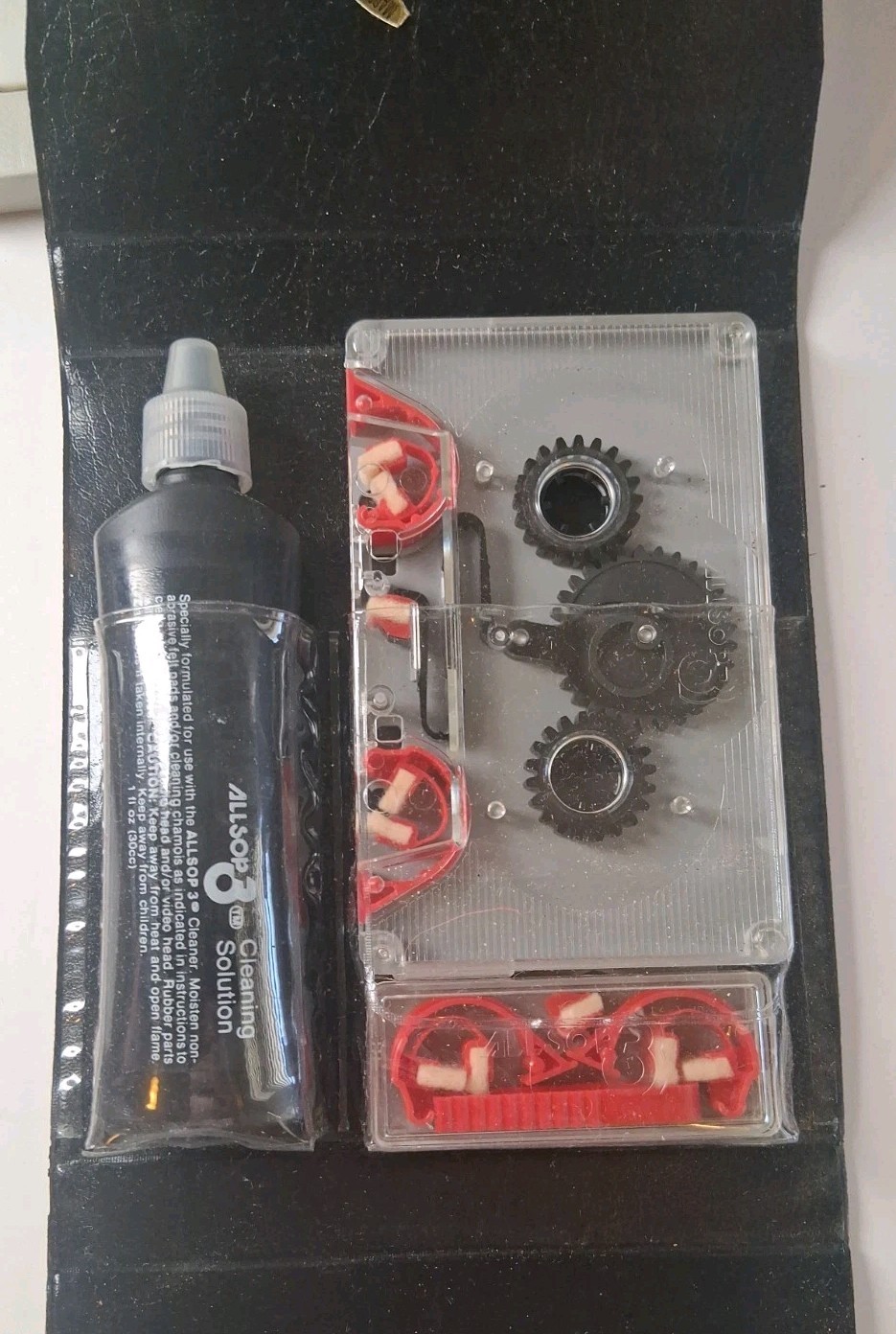 1985 Jaguar XJ6 Drivers Owners Operators Manual & Cassette & Cleaner Kit. Exc