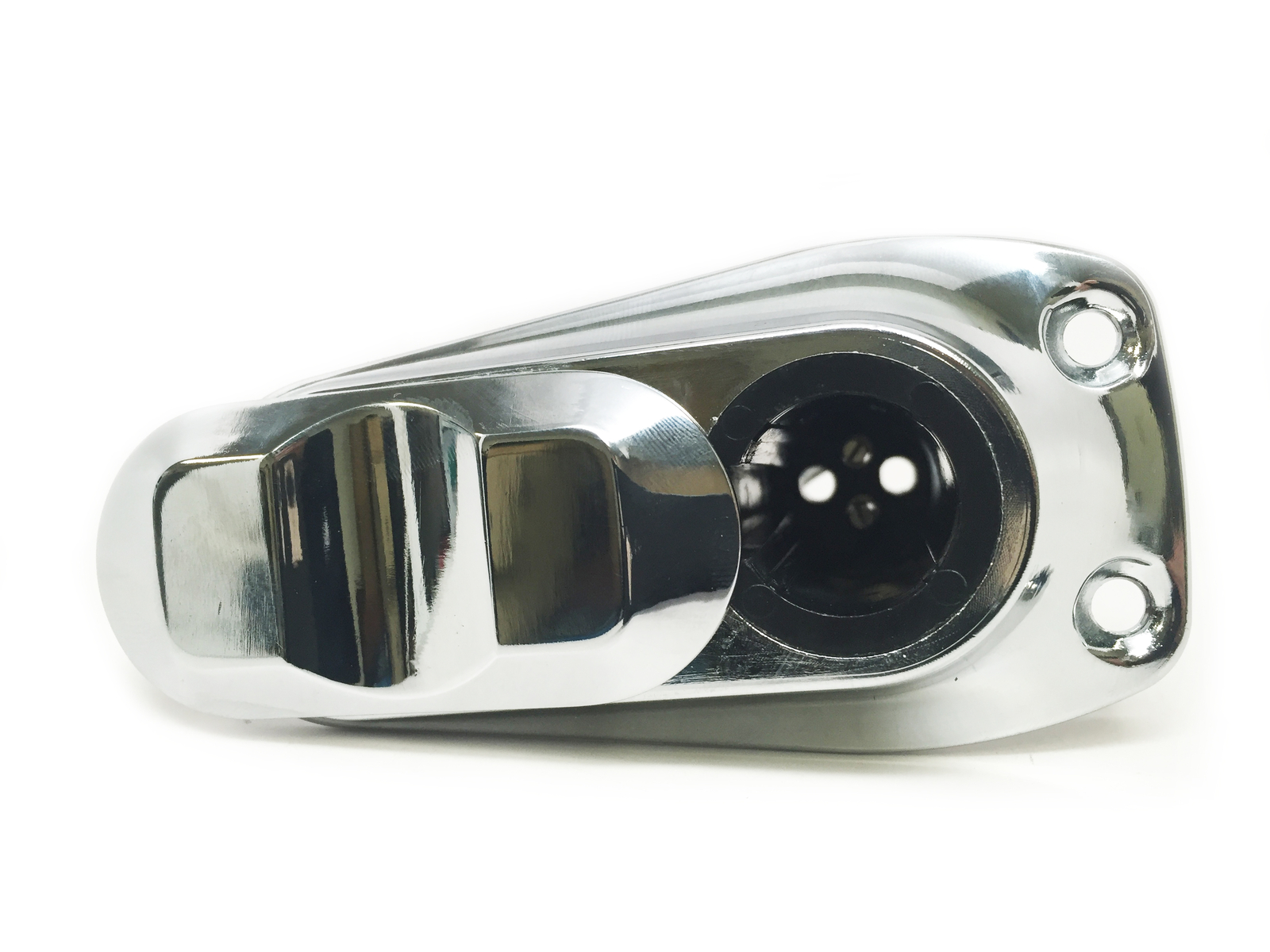 Pactrade Navigation All Round Warm White Stern Light 24”, 2-Prong Chrome Base