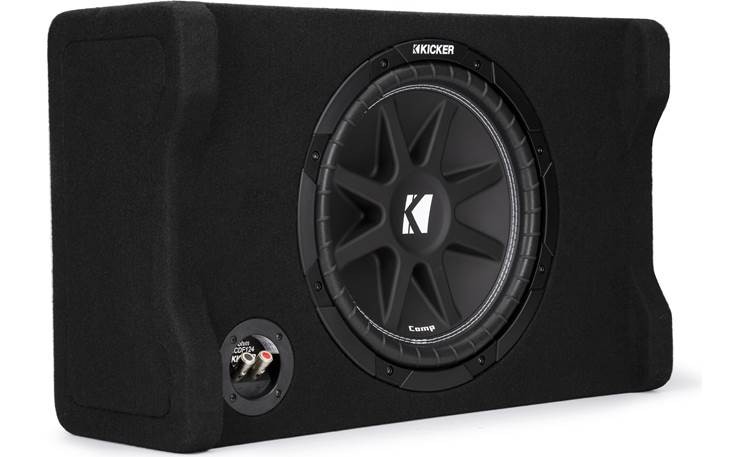 Kicker 48CDF124 Refurbished Single 12-Inch Down-Firing Comp 2-Ohm Loaded Sub Box