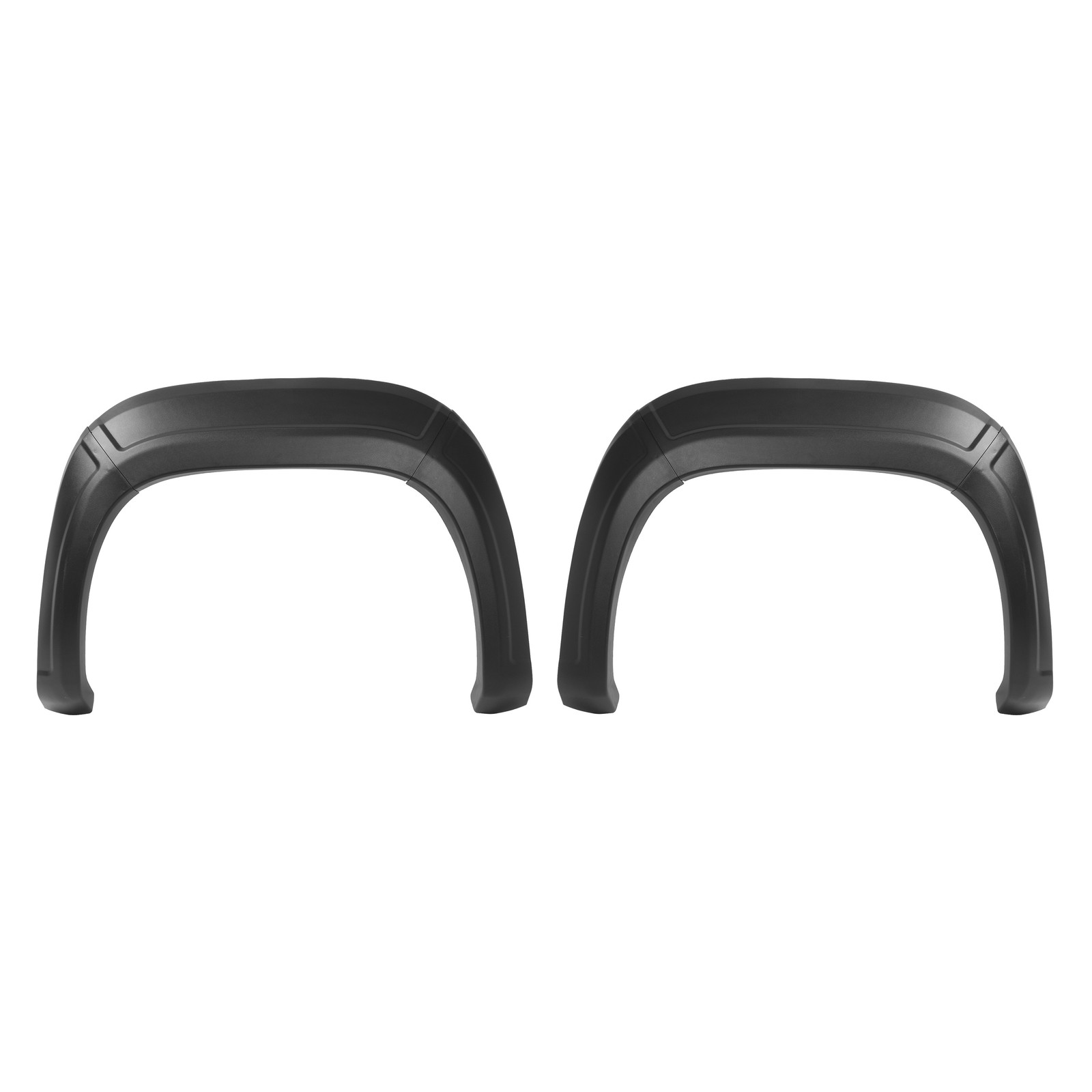 Front Rear Fender Flares Set Textured Black For 2007-2014 GMC Sierra