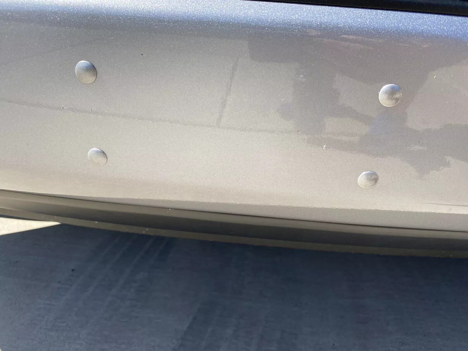 Set of 2: Painted Bumper Plugs License Plate Holes FCA Ram, Jeep