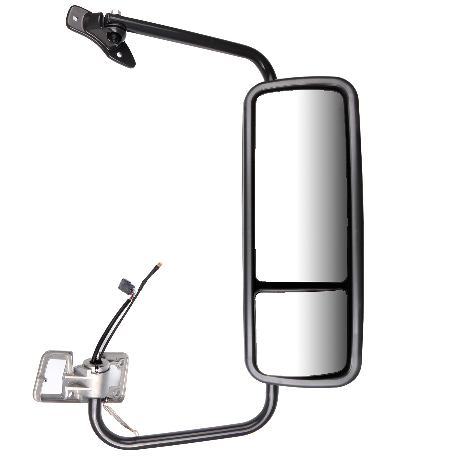 1X Primed Truck Manual Fold Mirror Right For 05-18 Freightliner Century/Columbia