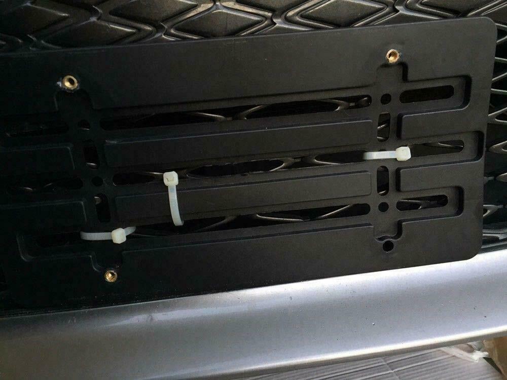 License Plate Tag Holder Mount Relocator Adapter Bumper Kit Bracket for VinFast