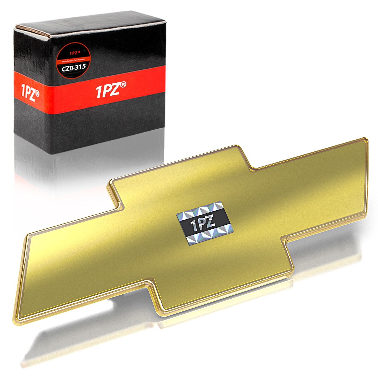 Front Grille Bowtie Emblem Gold For Chevrolet Suburban Silverado Tahoe 2000-2006