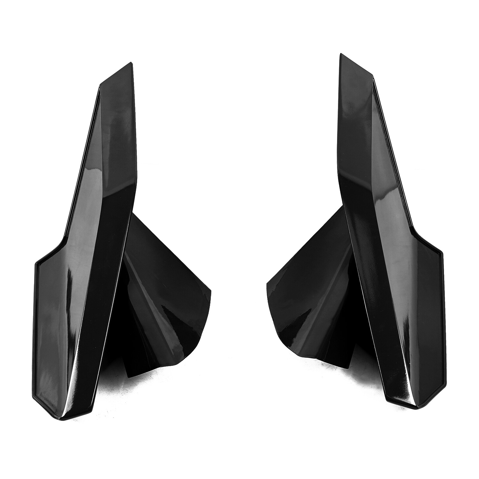 FOR 16-21 HONDA CIVIC 4DR SEDAN GLOSS BLACK TYPE R STYLE REAR TRUNK SPOILER WING