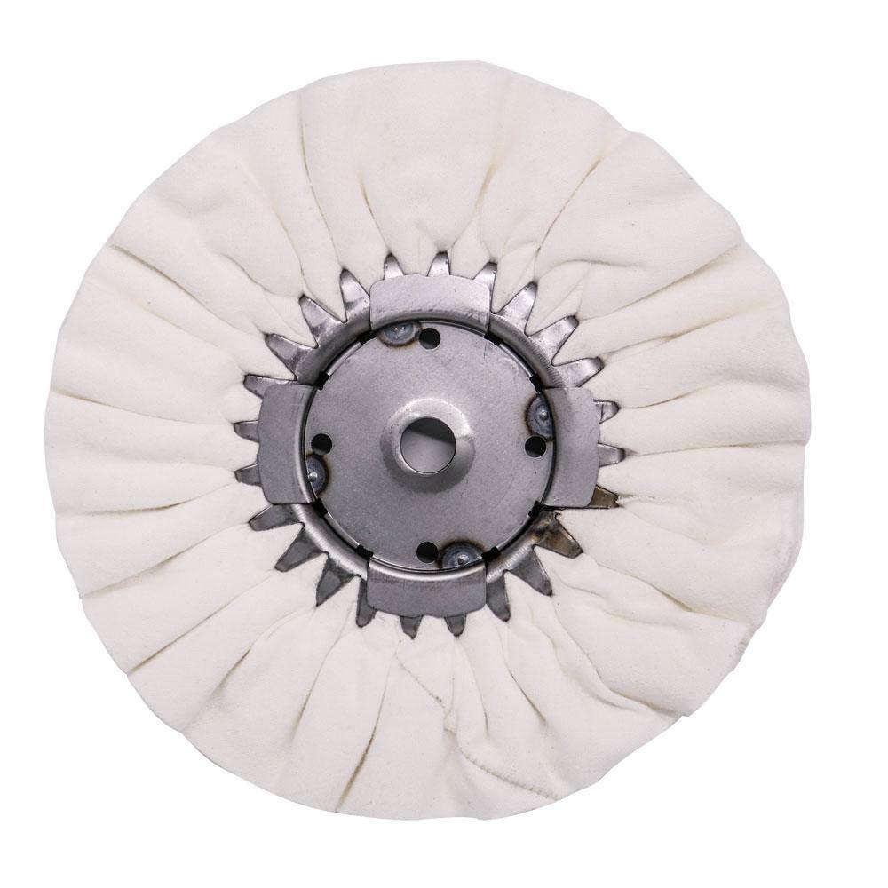 renegade 10″ buffing wheel white flannel polishing wheels car truck semi shine