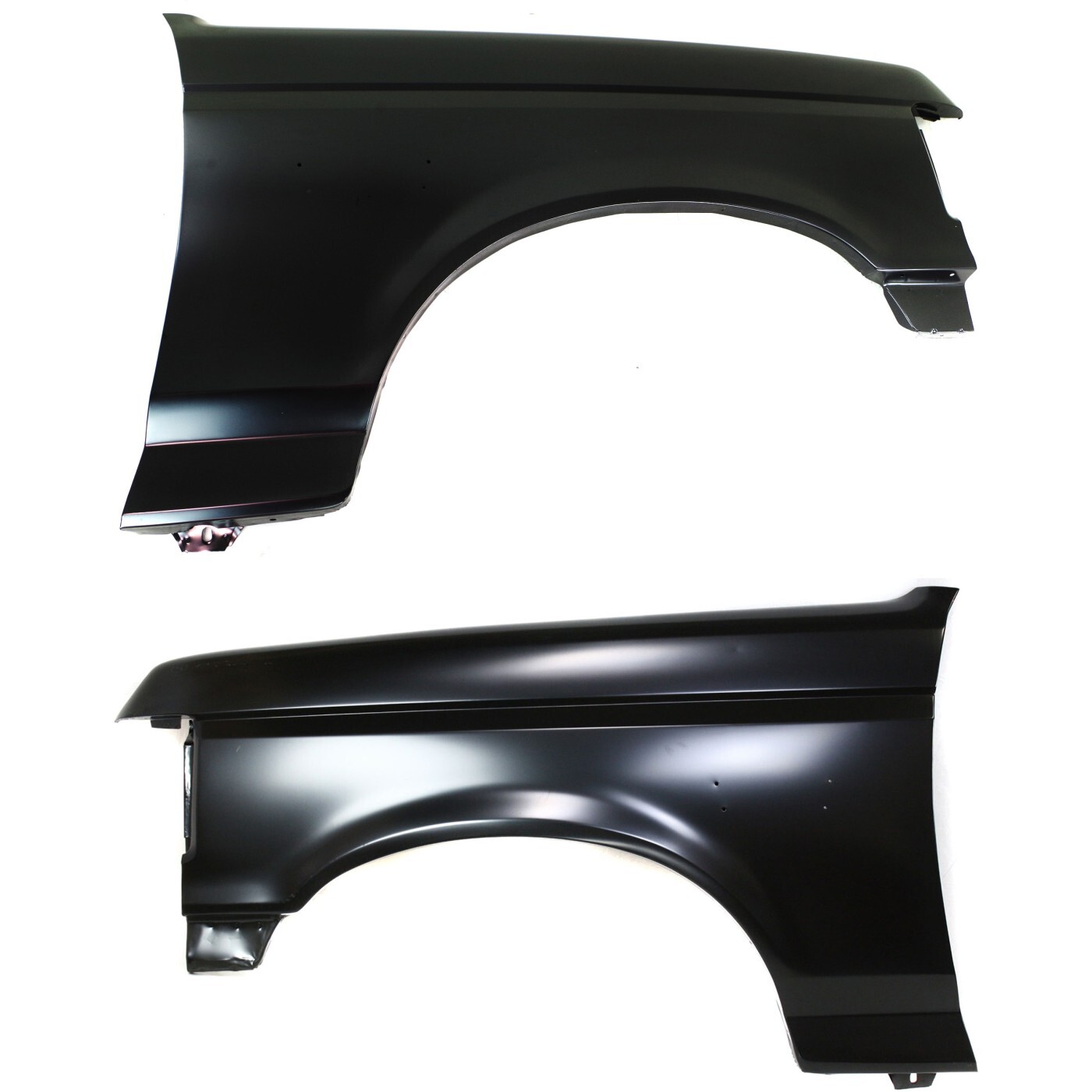 Fender For 87-91 Ford F-150 F-250 Set of 2 Front Driver & Passenger Primed Steel