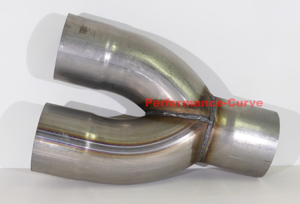 5″ / 5″ Y Pipe Stainless Steel Universal Custom Performance Exhaust Diesel