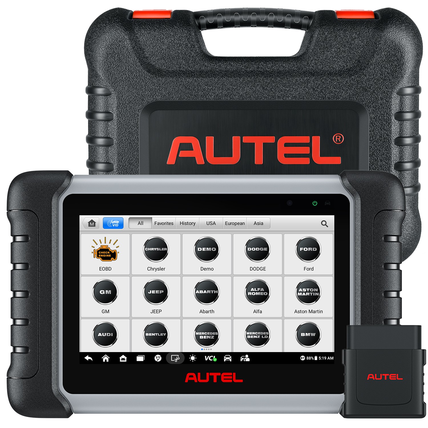 【2-Year Free Update】 Autel MaxiPRO MP808BT PRO Bidirectional ECU Coding Scanner