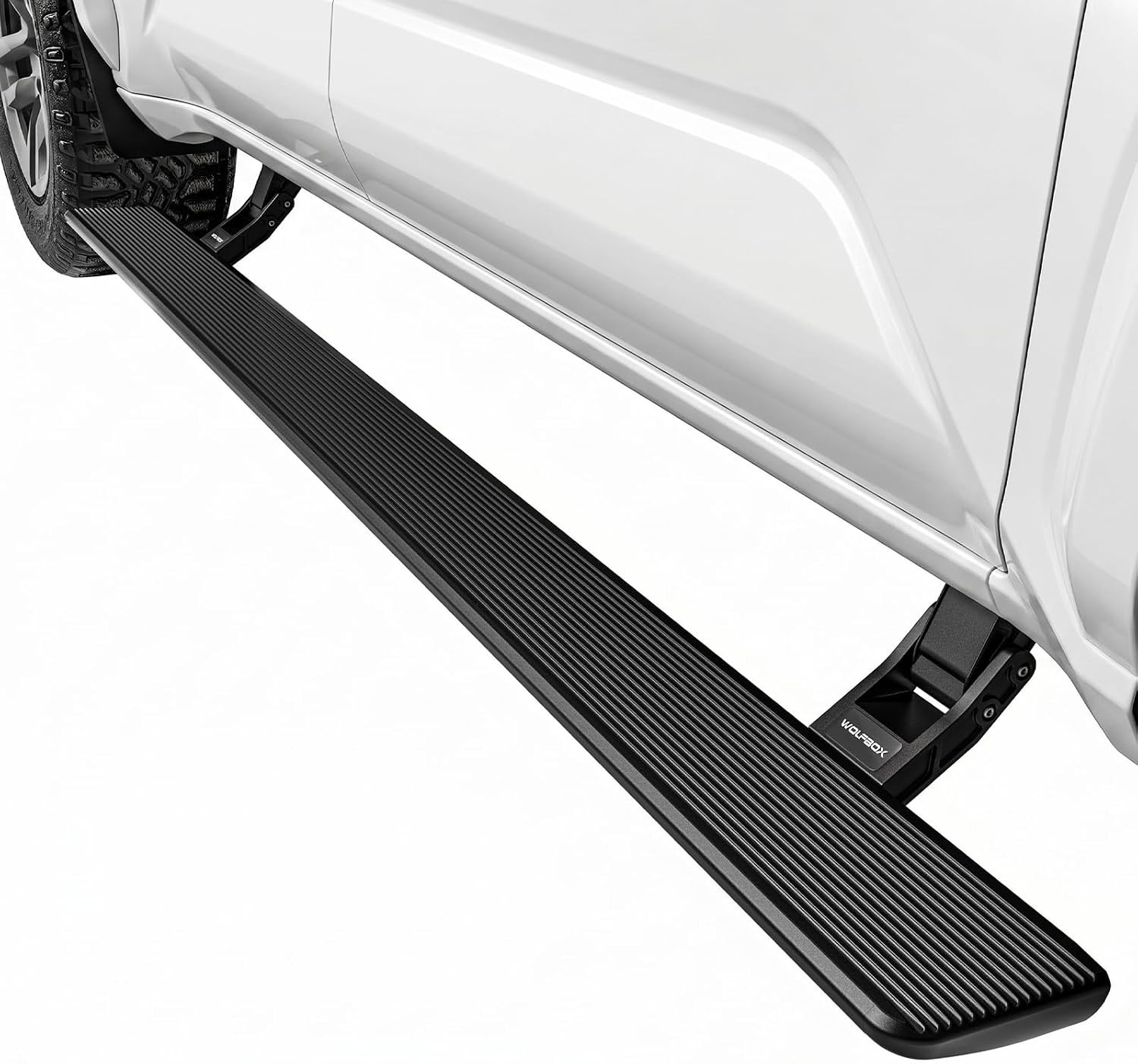WOLFBOX Power Running Boards For 2025-2026 Toyota 4Runner, No-Drill, LED Lights