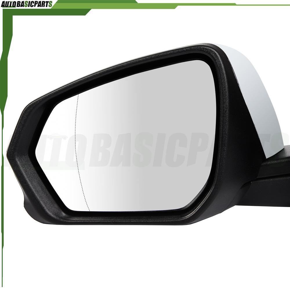 Driver Side Manual Fold Mirror For 2018-2022 Chevrolet Equinox Chrome Left