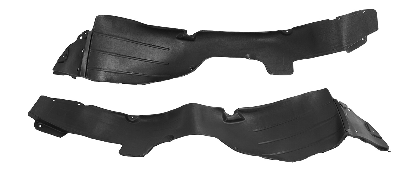 Front Fender Liner Set For Korean Built 2014-16 Elantra Sedan w/Insulation Foam
