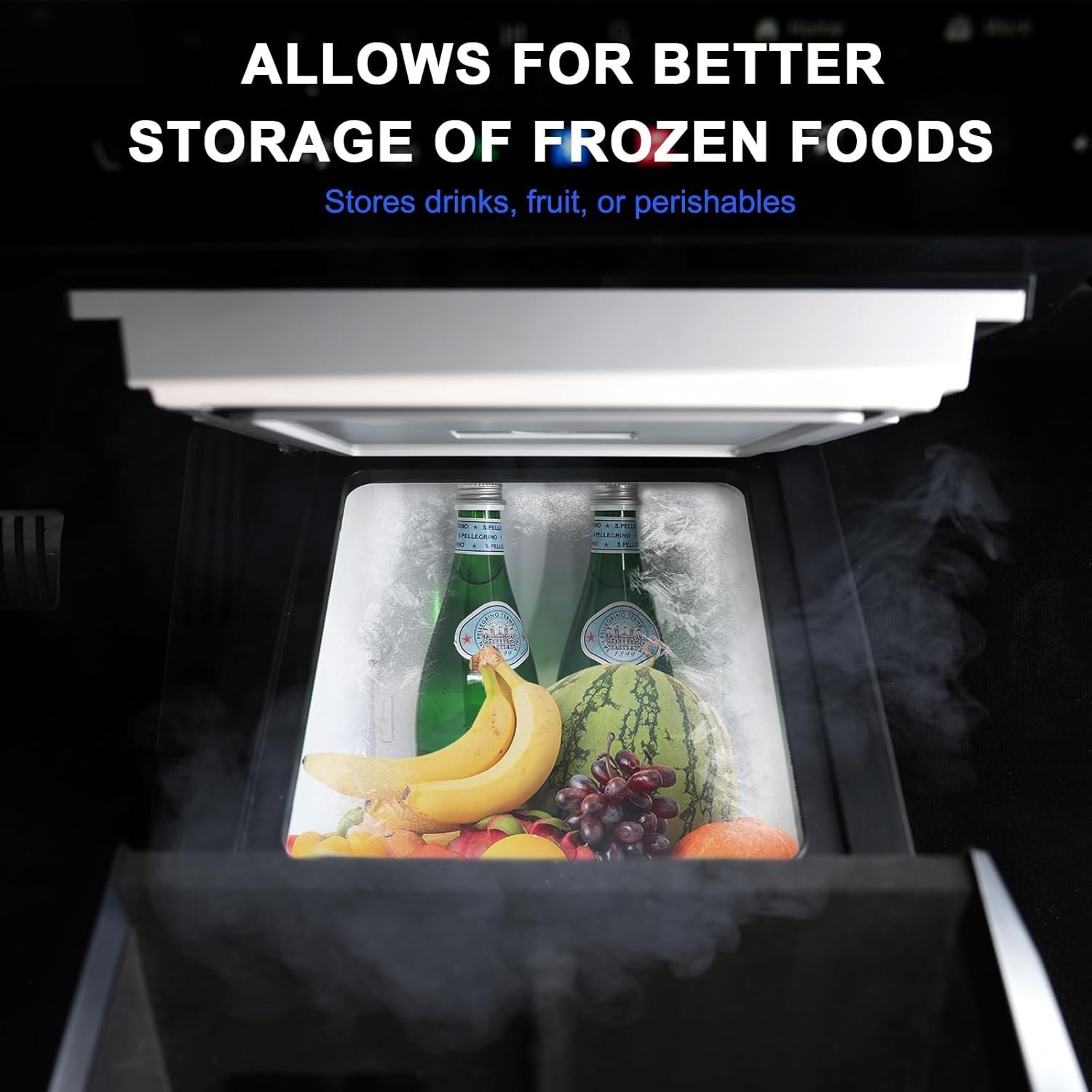 Tesla Cybertruck Refigerator Fridge Cooler Built In Design for Cybertruck