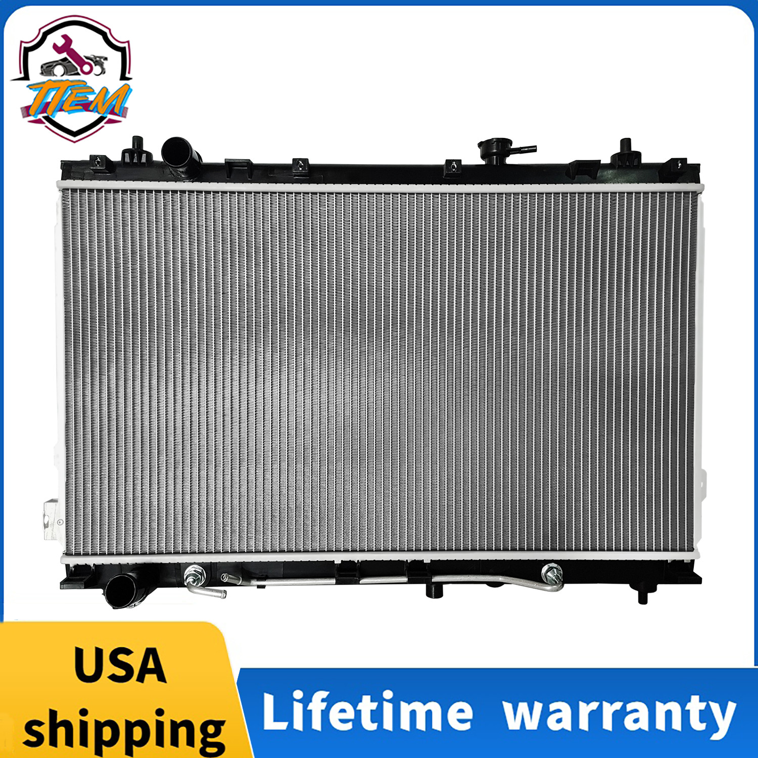2898 Aluminum Radiator For 2007-2008 Hyundai Entourage 2006-2010 Kia Sedona 3.8L