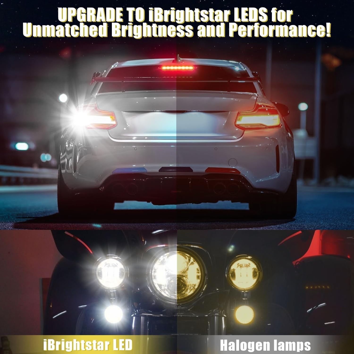 Durable 921 LED Reverse Light Bulbs, 50,000 Hours Lifespan – White 6000K, 2 Pack
