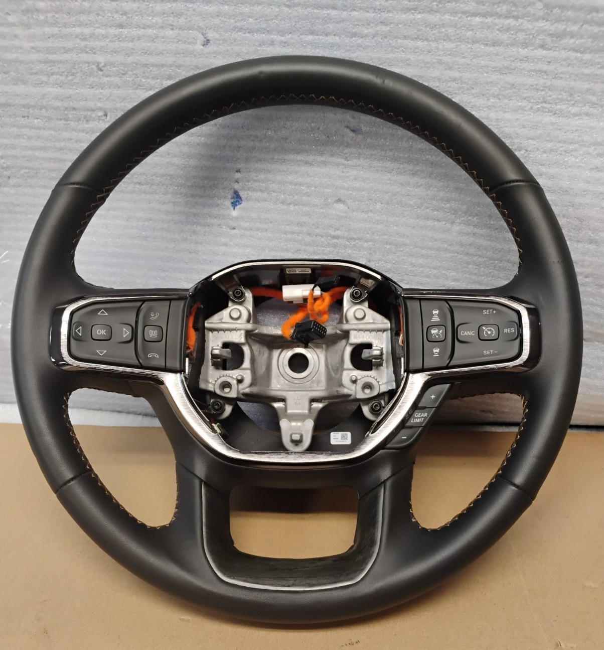 OEM Limited Leather Heated Steering Wheel 2019-2024 Ram 1500 7LM674X7AC