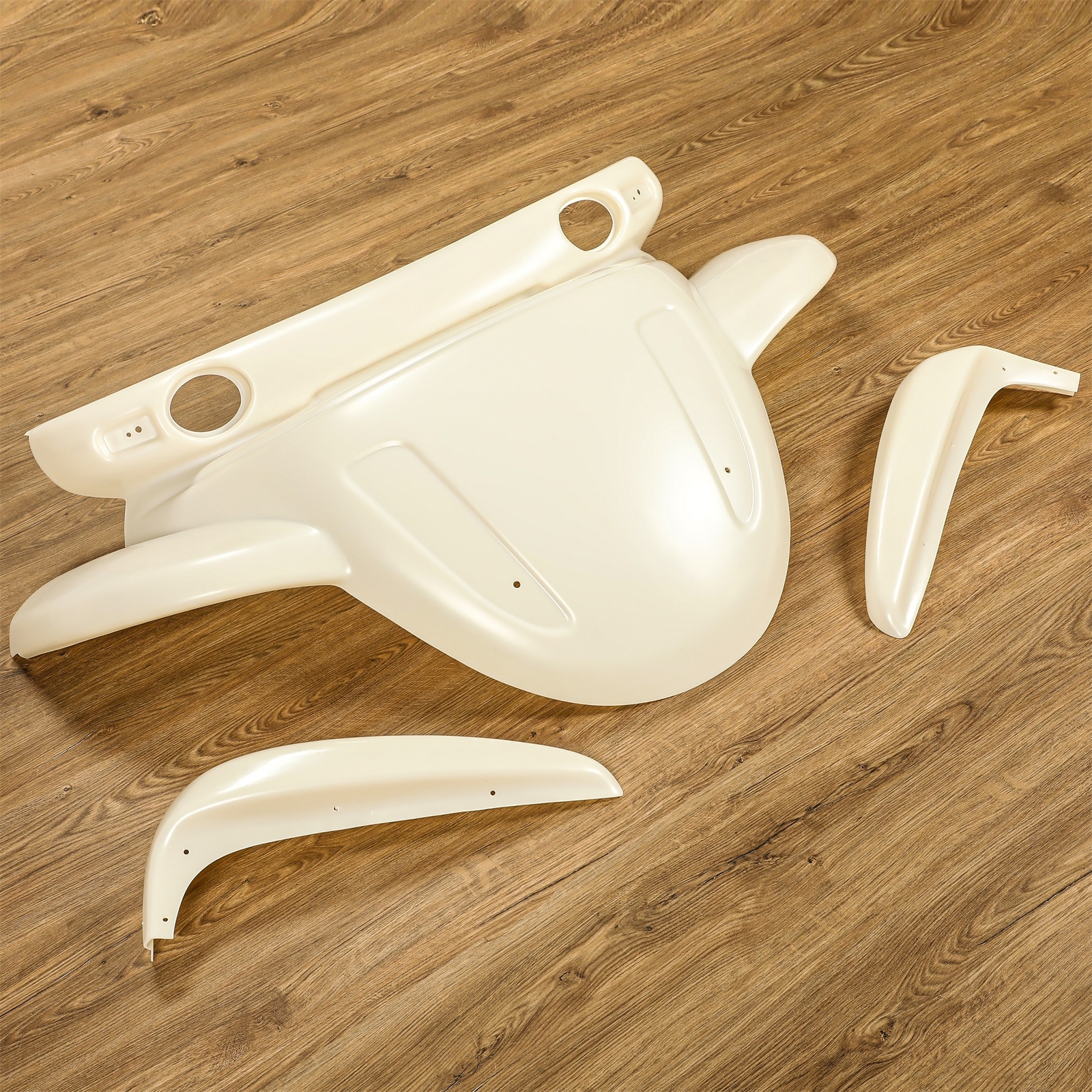 Plastic ABS Front Hood & Mud Guard Set For For 1999- 2012 GEM Cars