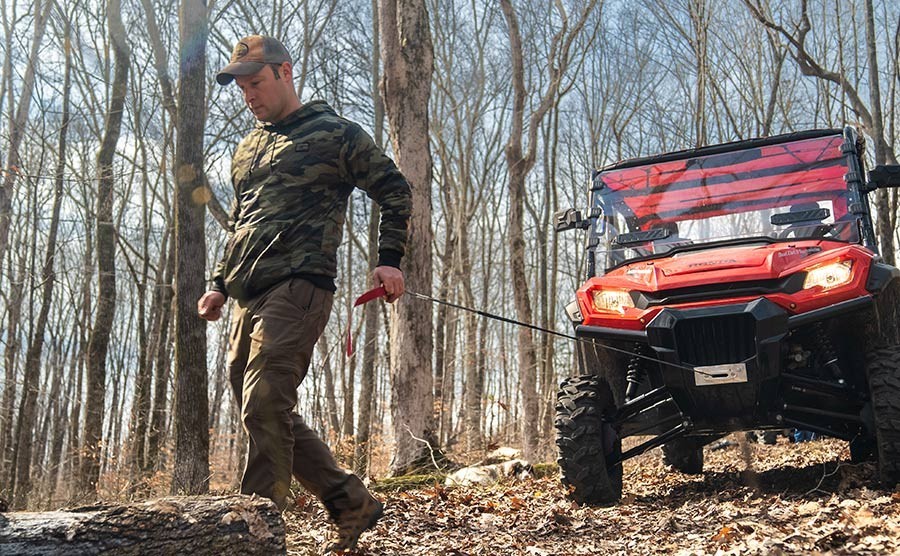 Stealth 3,500lb 12v Electric Winch – Steel Rope