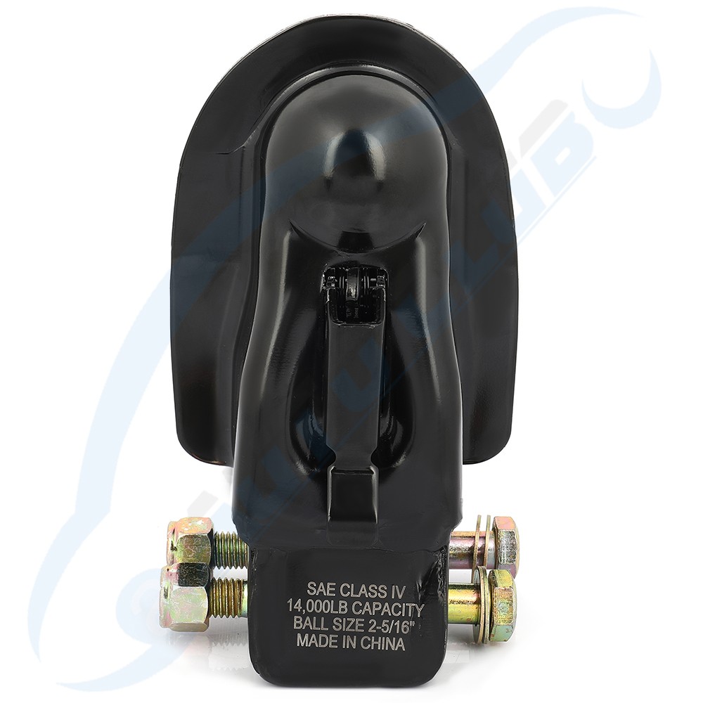 1x 2-5/16″ Ball Adjustable Coupler Black 14000LBS High Quality