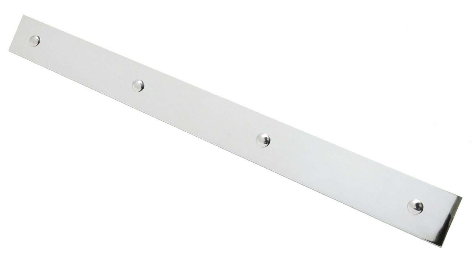 Rear Mud Flap Top Plate/Weight 24″ X 2″ Bolt-On Chrome Plated GG#30150 Each