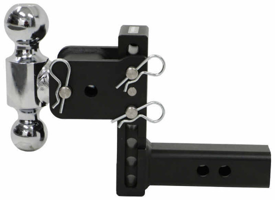 B&W Tow & Stow 2-Ball Mount 2″ Hitch 5″ Drop 5-1/2″ Rise 10K Black FREE SHIPPING