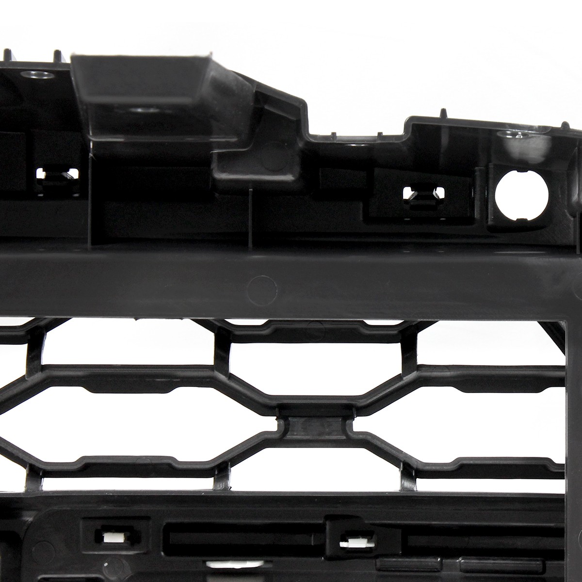 New For 2019-2024 Ram 2500 3500 Tradesman Gloss Black Front Bumper Grille Grill