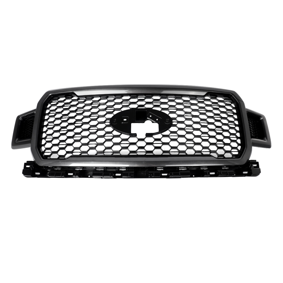 Front Radiator Grille Assembly J7 Magnetic Metallic For Ford F-150 F150 2018-20