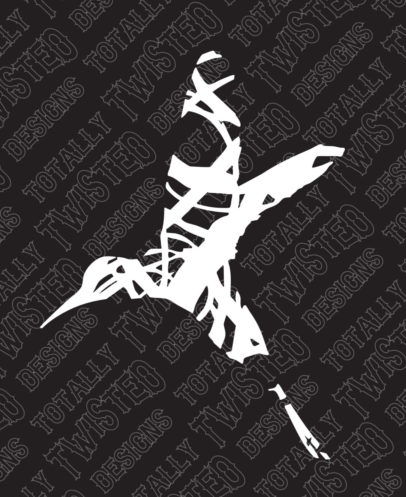 10 Years hummingbird Band logo vinyl decal sticker Car Truck Hard Rock Metal