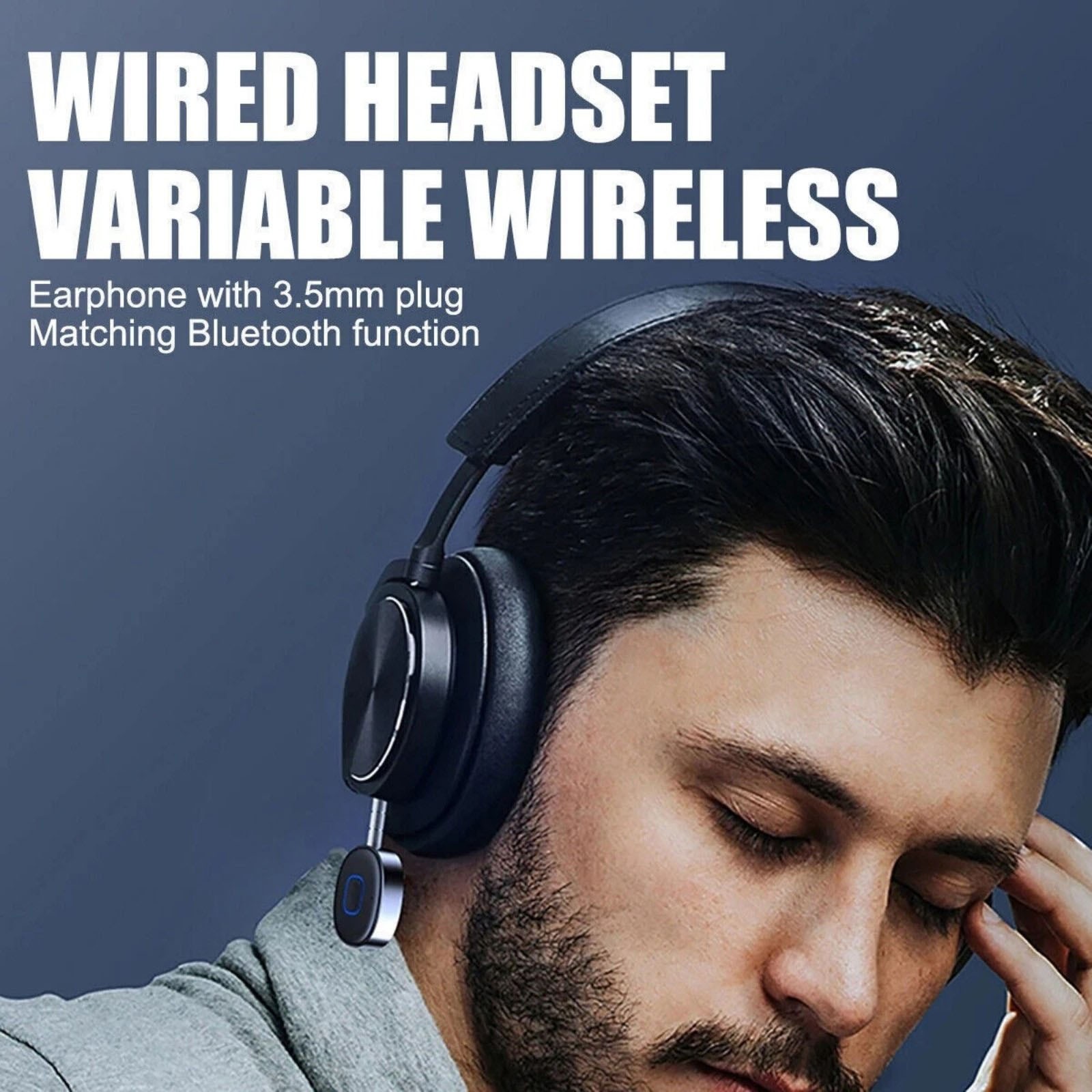 For Bluetooth 5.0 Wireless Audio Receiver 3.5mm Aux Car Kit Handsfree Calling