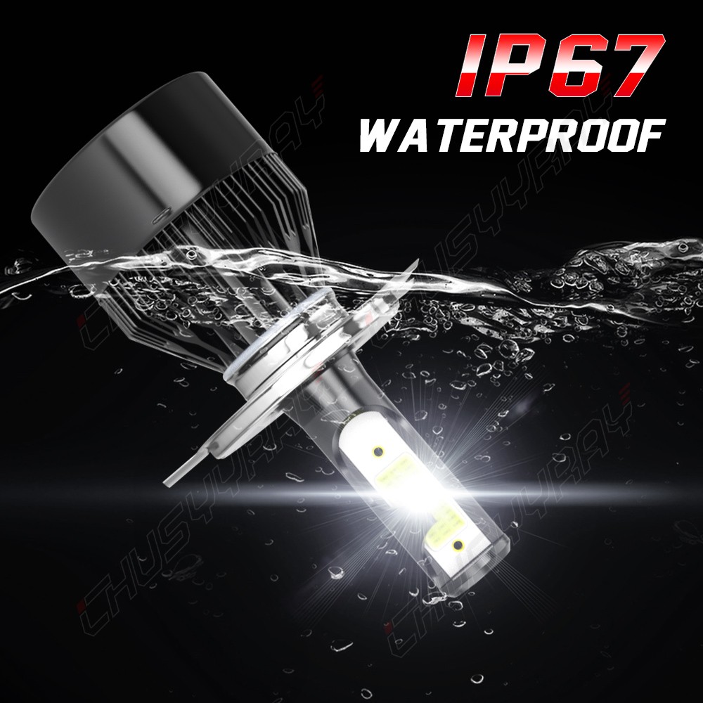 55W Pair 7×6 5×7 LED Headlights Hi-Lo Fit Chevy Express Cargo Van 1500 2500 3500