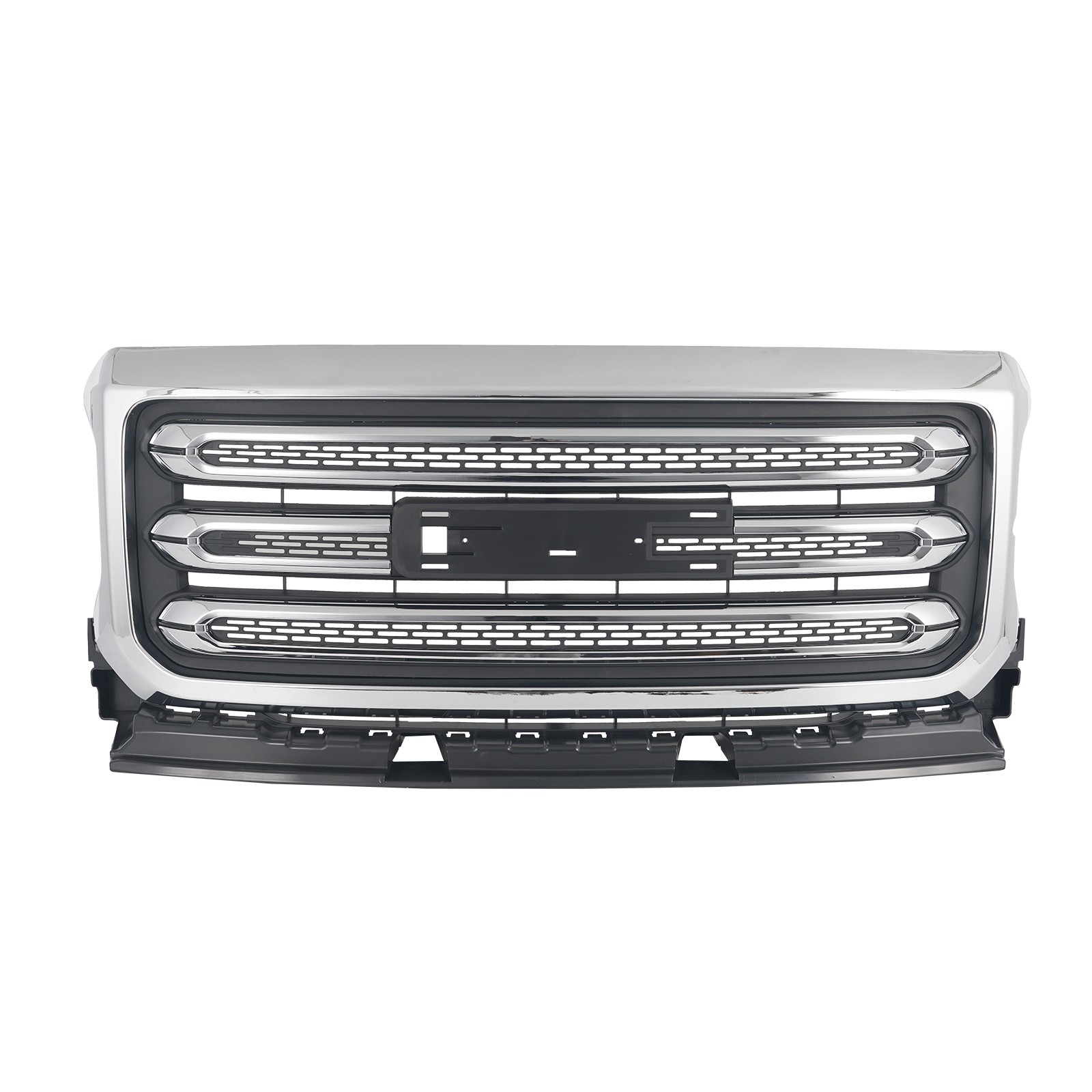 Chrome Front Upper Bumper Grille Assembly For 2015-2020 GMC Canyon 84733967