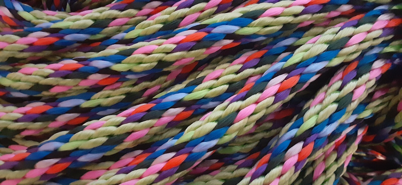 1/2 ” x 200 ft. Pre Cut Solid Braid MFP/Derby Rope Hank. Non Premium