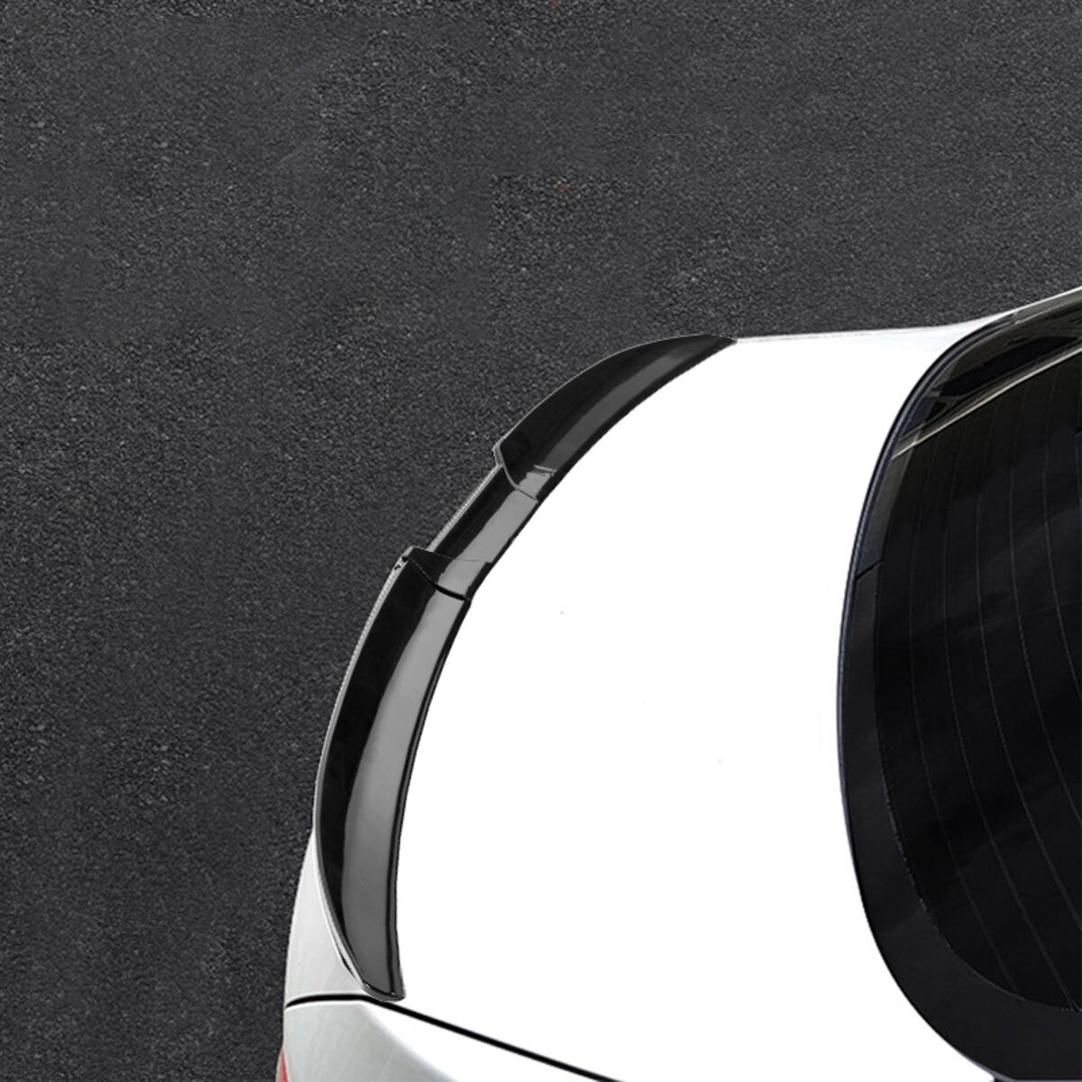 For Honda Accord 4DR Sedan 2013-2017 Gloss Black Car Rear Trunk Spoiler Lip Wing