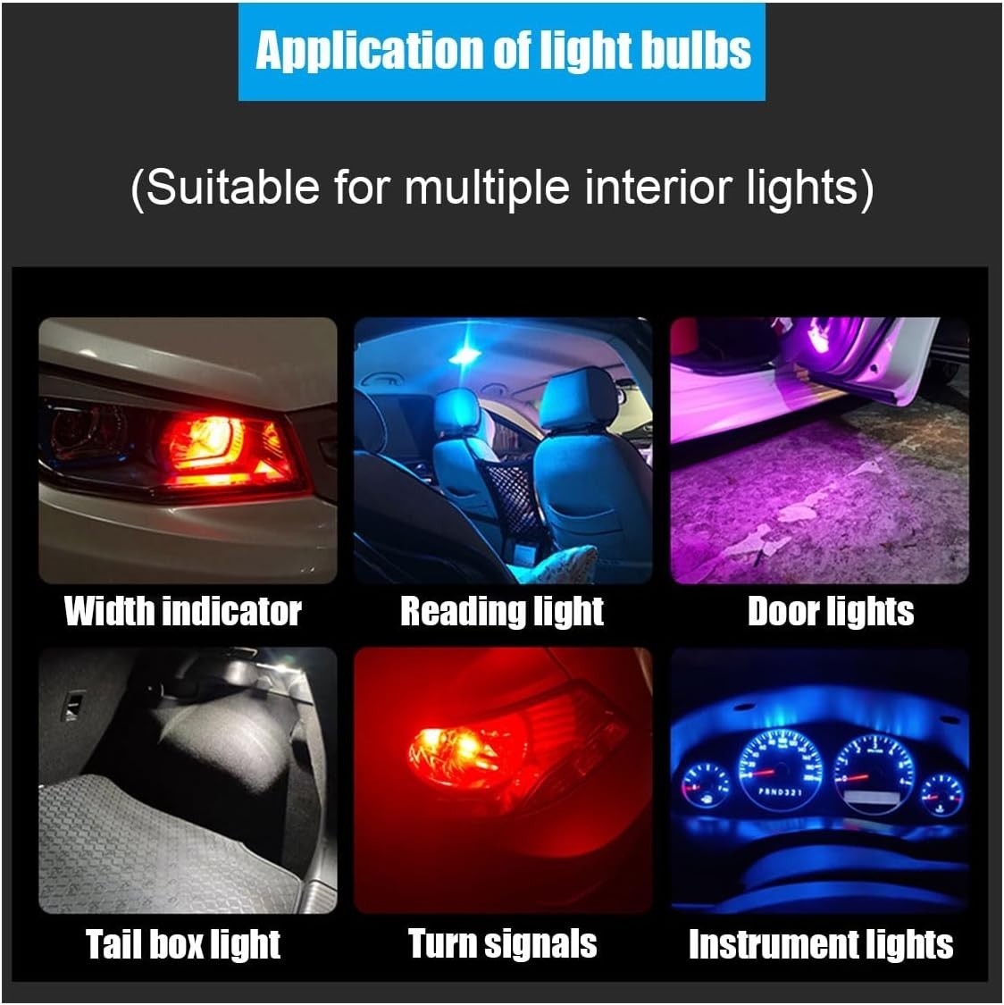 Waterproof 30-Pack 194 COB LED Bulbs – 50,000 Hours Lifespan, Plug and Play