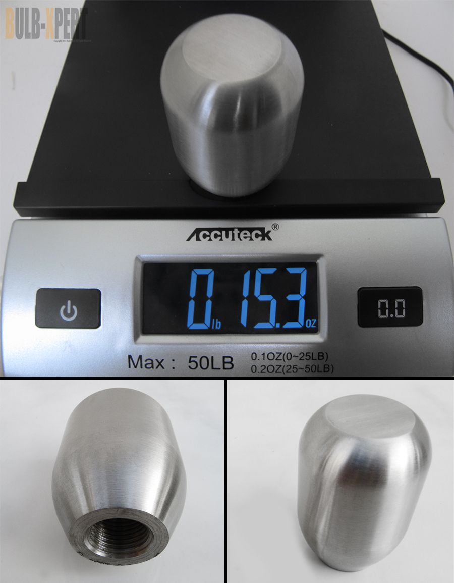 FITS FOR NISSAN 350Z 370Z Z33 Z34 M10 X 1.25 HEAVY WEIGHTED STEEL 1LB SHIFT KNOB