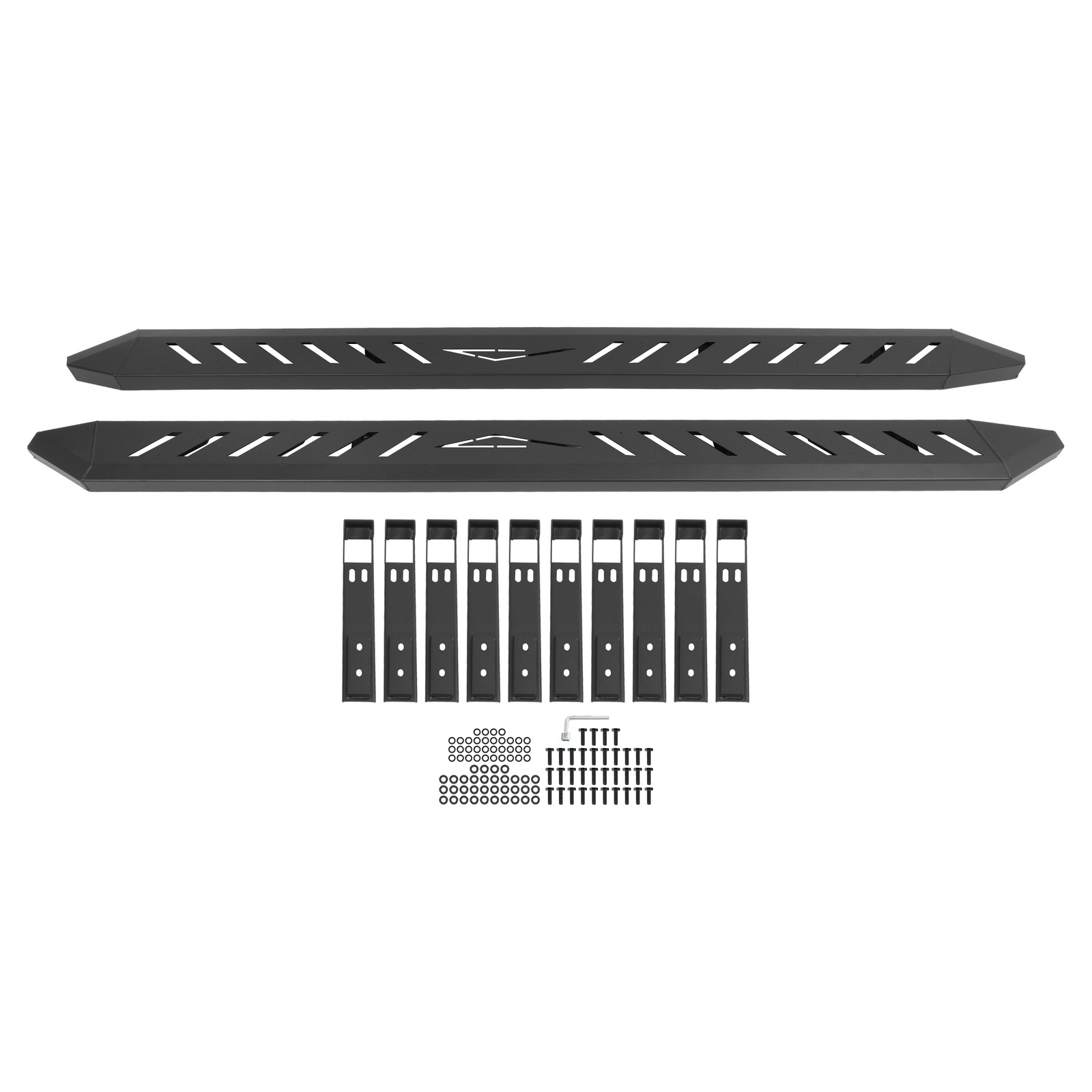 Running Boards Side Steps Nerf Bar For 2024-2026 Tesla Cybertruck 2Pcs