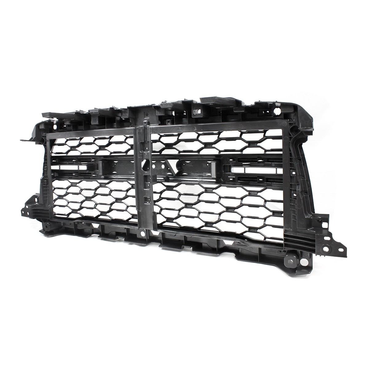 New For 2019-2024 Ram 2500 3500 Tradesman Gloss Black Front Bumper Grille Grill