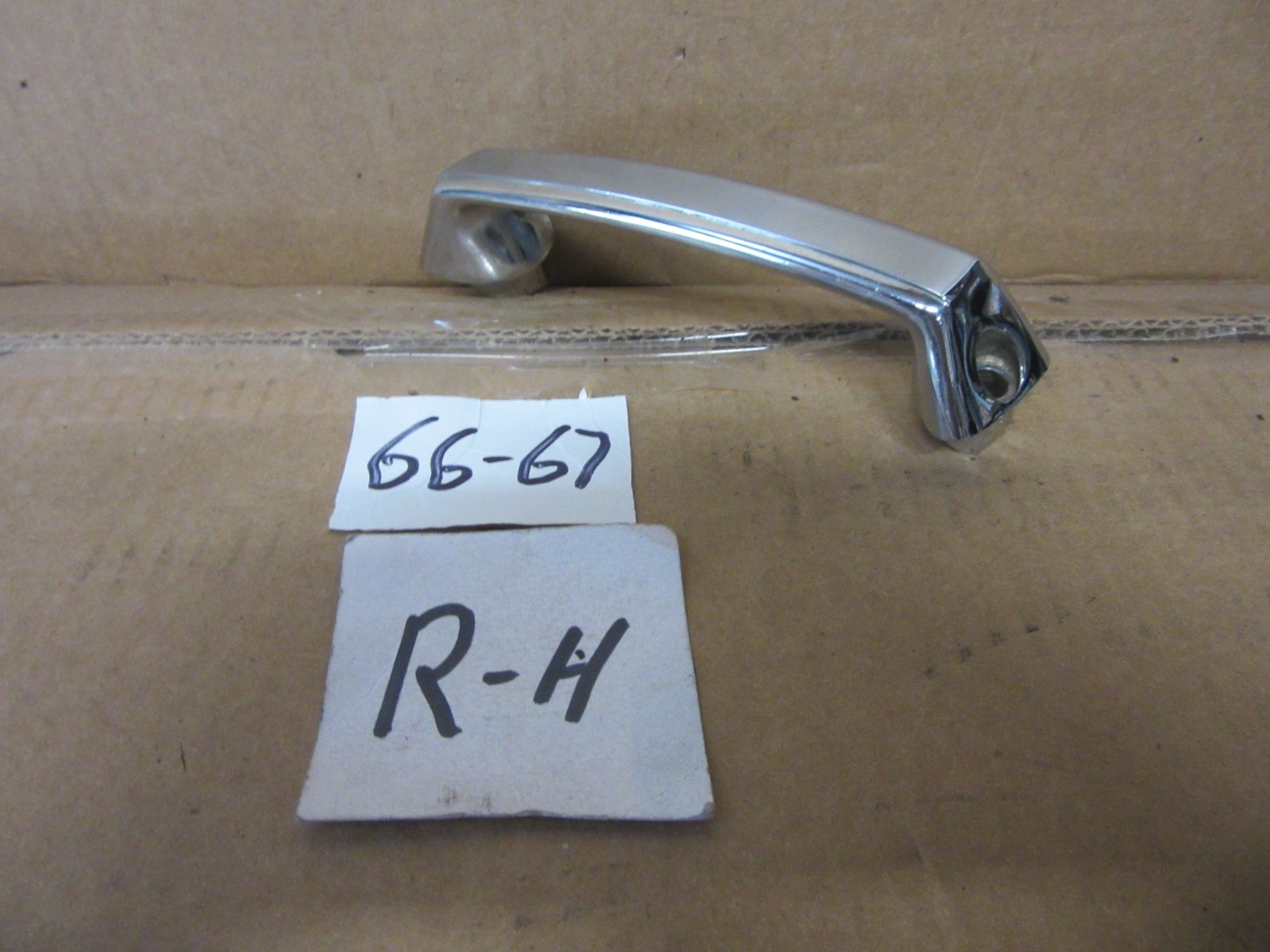 1966-1967 Corvette Right Passenger side Chrome Plated Interior Door Pull