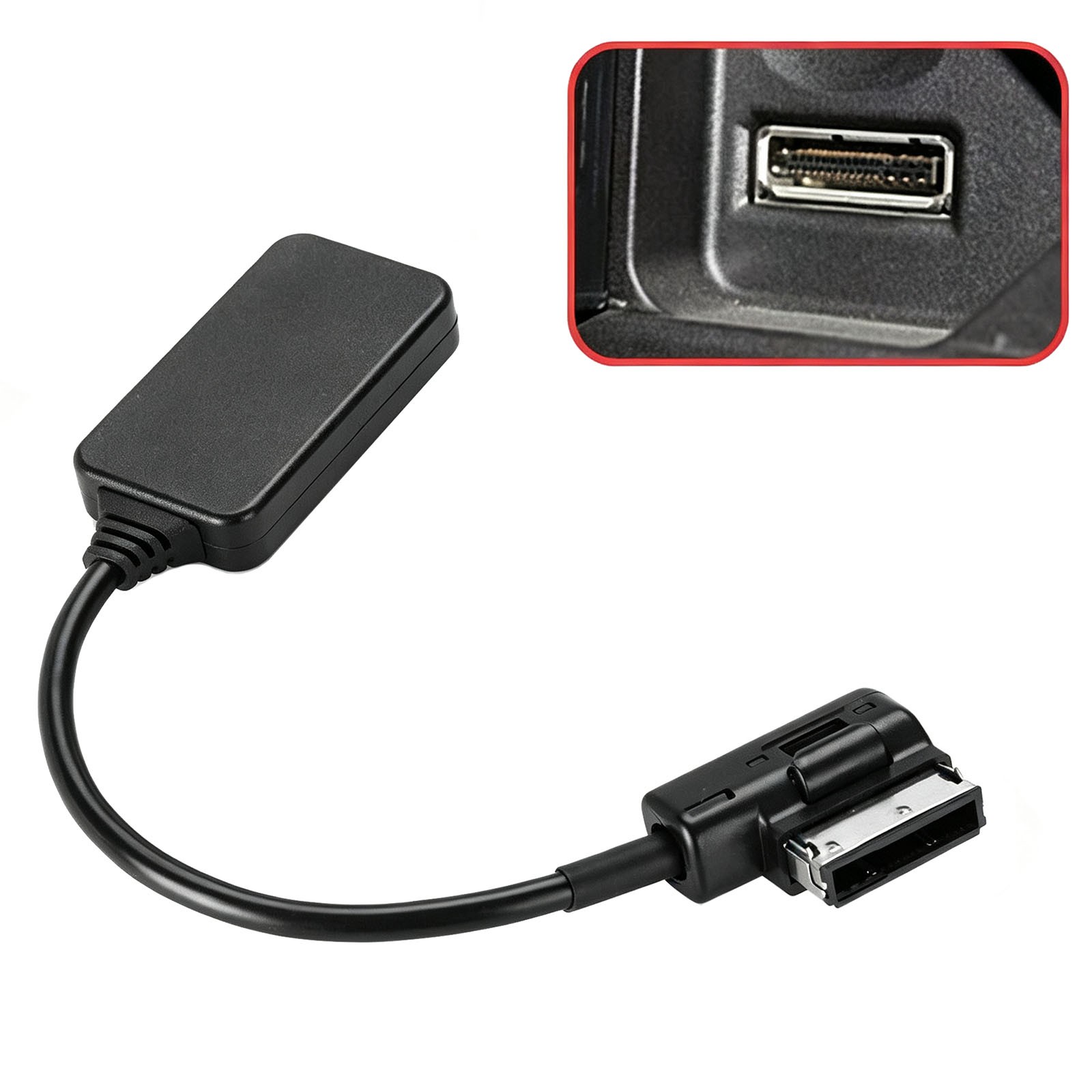 Bluetooth USB AUX Audio Cable Adapter Wireless Module For Benz GL ML CLS SLK GLK
