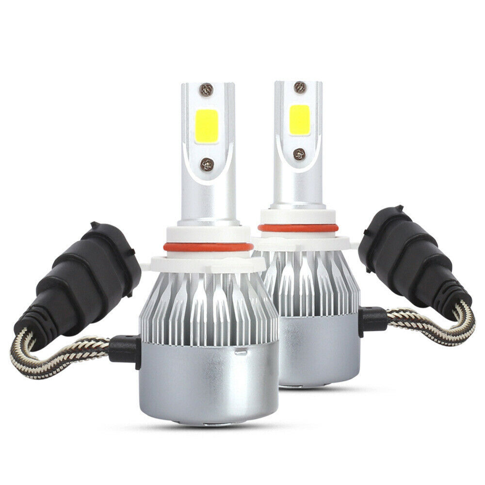 C6 9005 LED Headlight Bulb Conversion Kit High Beam White Super Bright 6000K