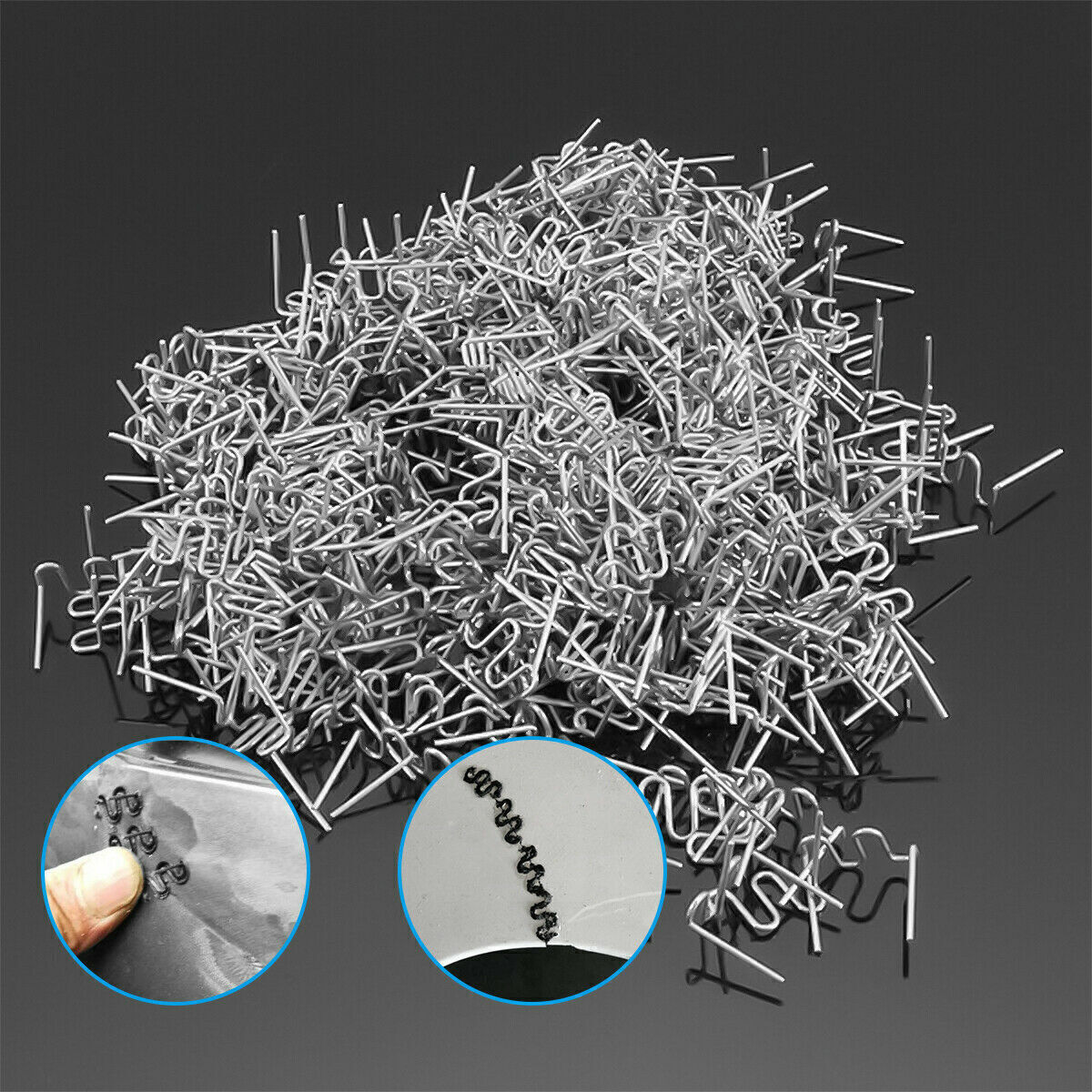 Hot Stapler Staples Repair Tools Kit For Plastic Welder Gun Car Bumper