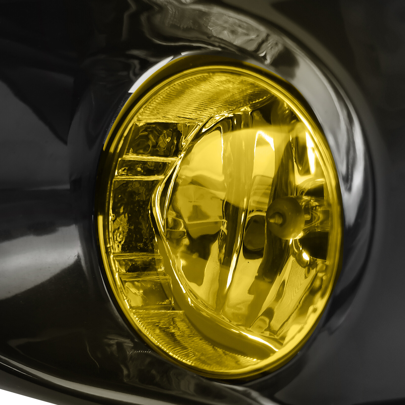 Fits 1999-2000 Honda Civic Front Bumper Yellow Lens Halogen Fog Lights Lamp pair