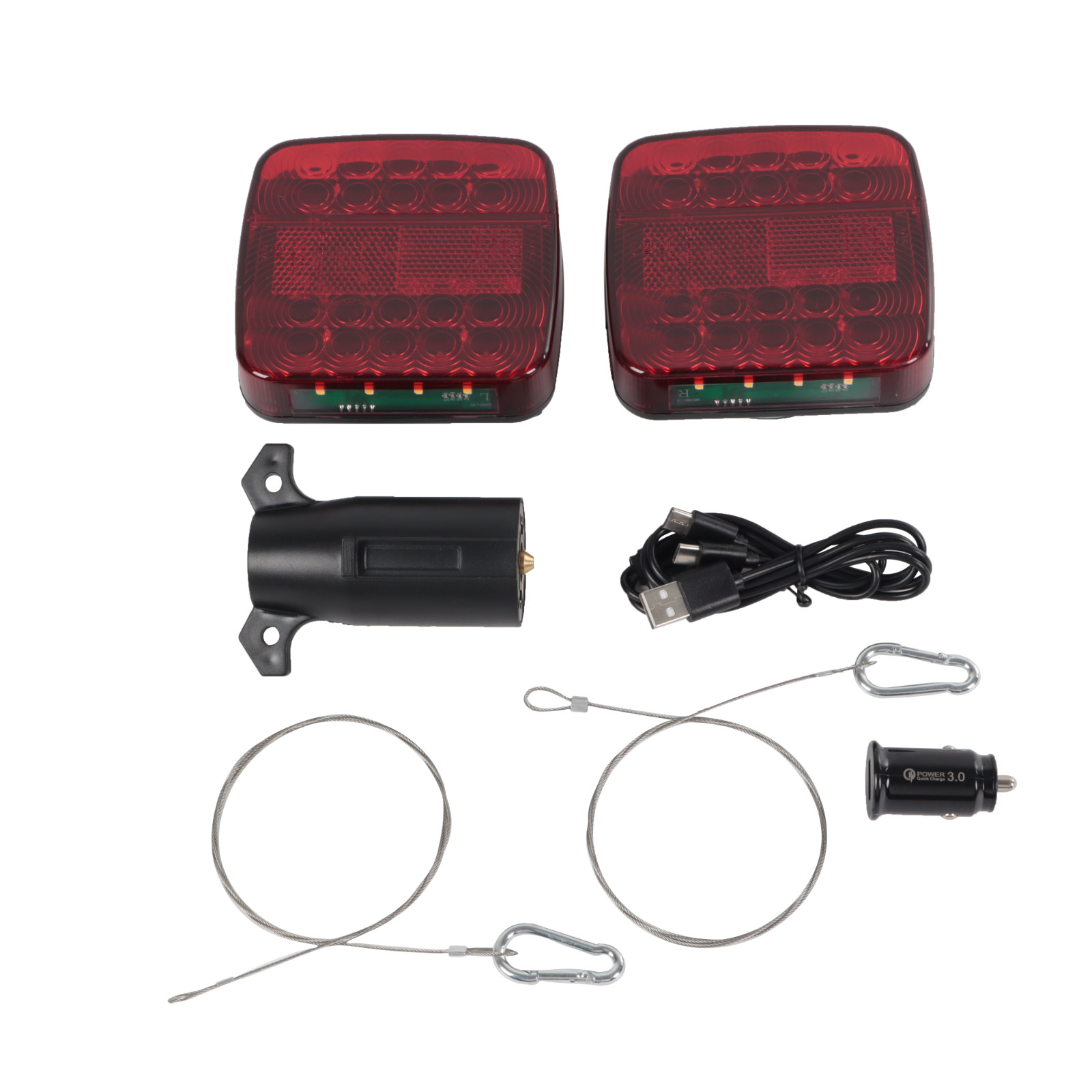 Wireless Magnetic Trailer Lights – Rechargeable LED TailLight Kit For Trailer