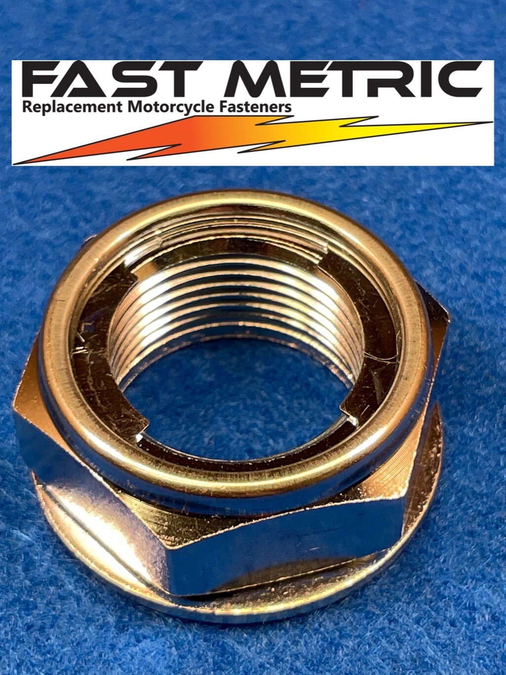 Rear axle nut YZ250F 2010-current YZ450F 2010-now Replaces Part #90185-22011-00