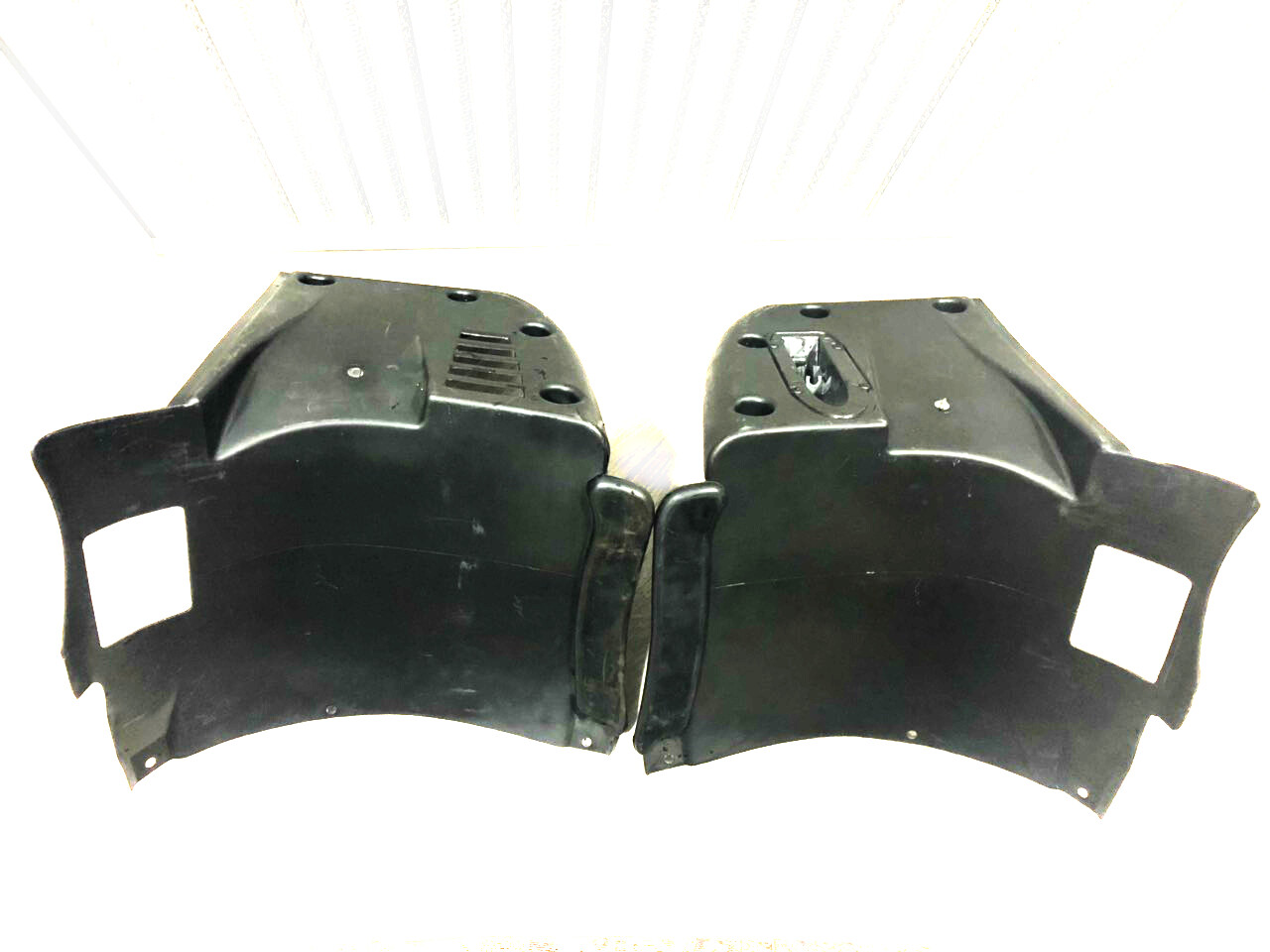 BMW E39 M5 L+R M BUMPER liners PP plastic splash panel with hardware GUARD 2pc
