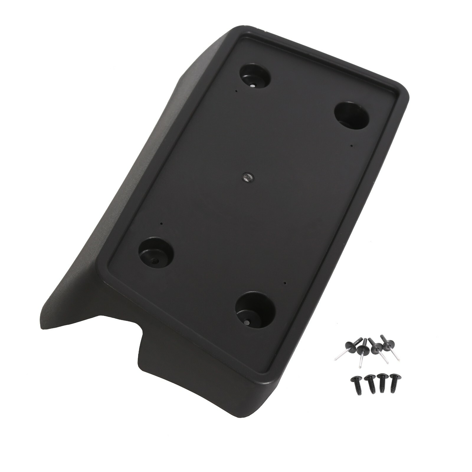 For 2007-2013 Chevy Silverado Front Bumper License Plate Tag Bracket Holder w/HW
