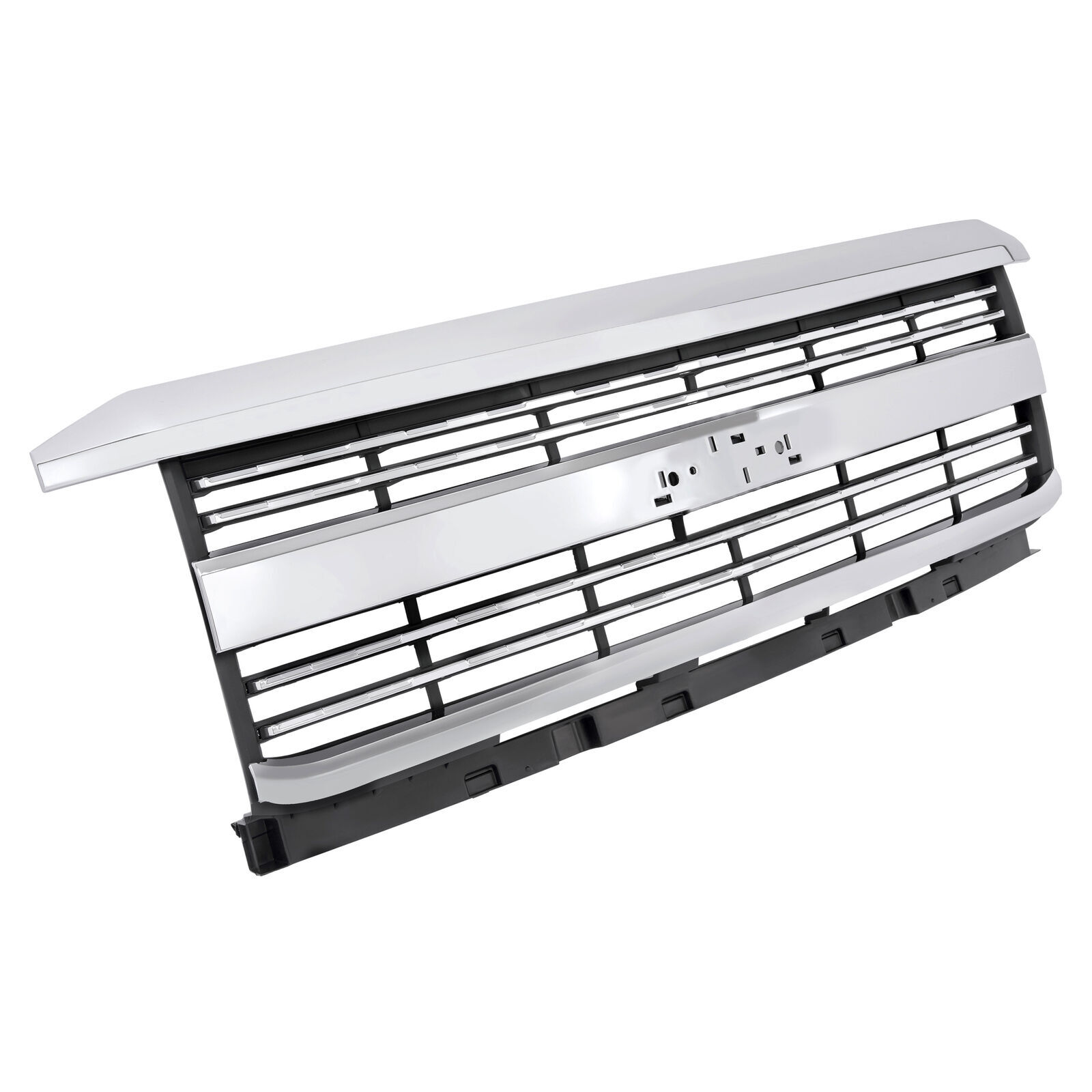 Front Upper Grille Assembly For 2015-2019 Chevy Silverado 2500 3500 HD 23335303