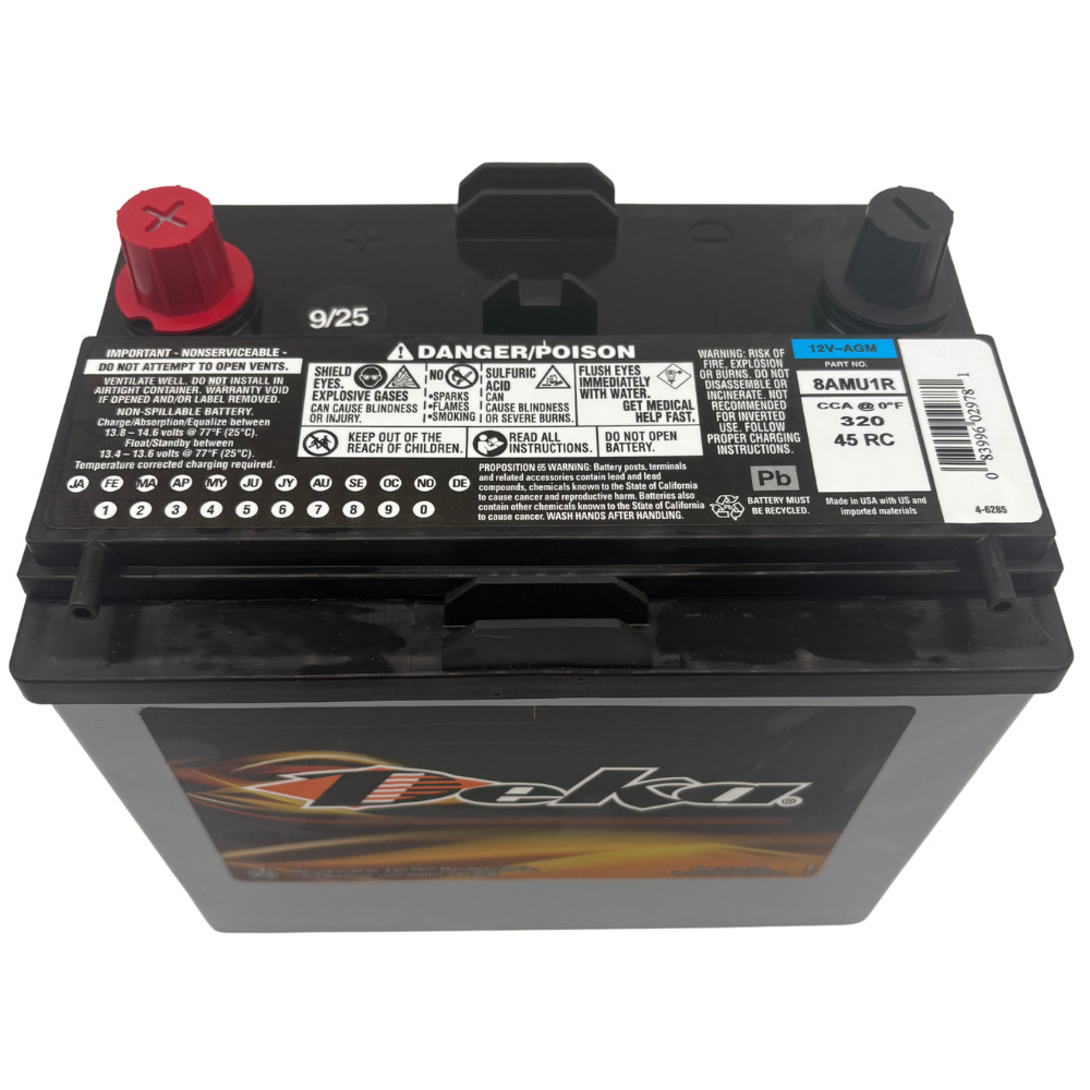 Deka Mazda Miata Battery – (1997-1990), (1999-2005) Sealed AGM